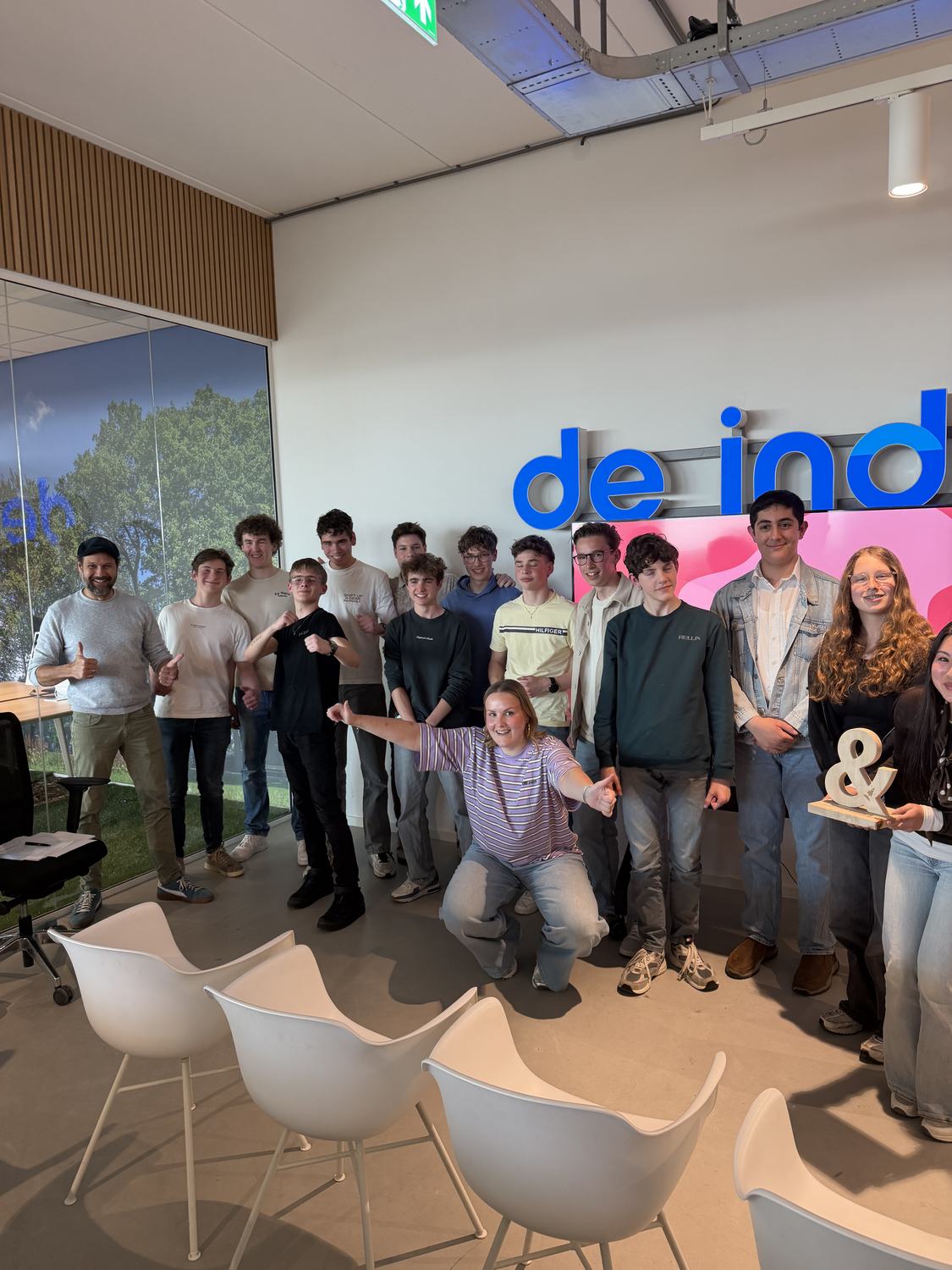 De deelnemers van de finale 2026 bij De Indruk
